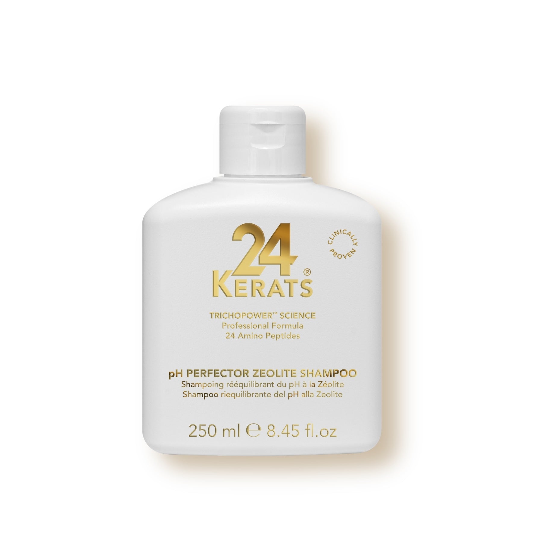 PH PERFECTOR ZEOLITE SHAMPOO – 24Kerats